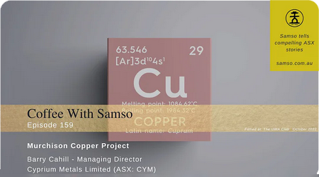 Coffee with Samso – Murchison Copper Project