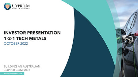 1-2-1 Tech Metals Investor Presentation (updated)