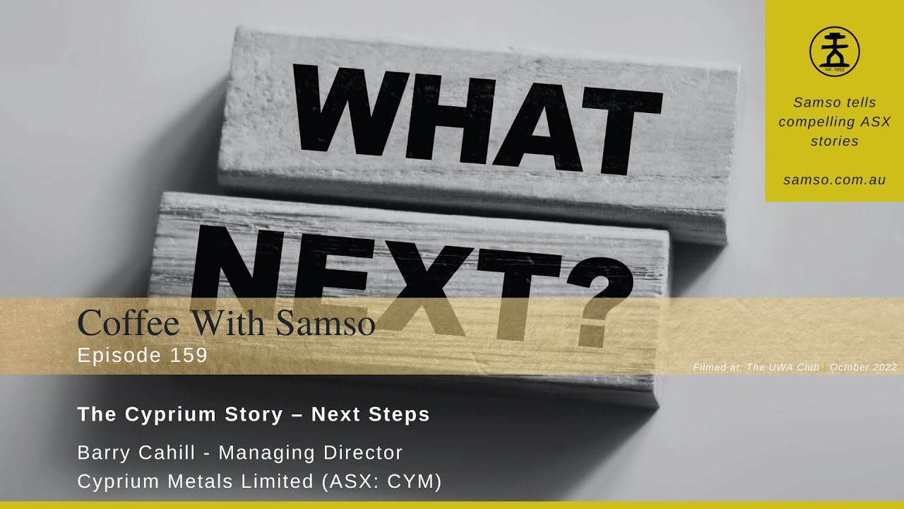 Coffee with Samso – The Cyprium Story – Next Steps