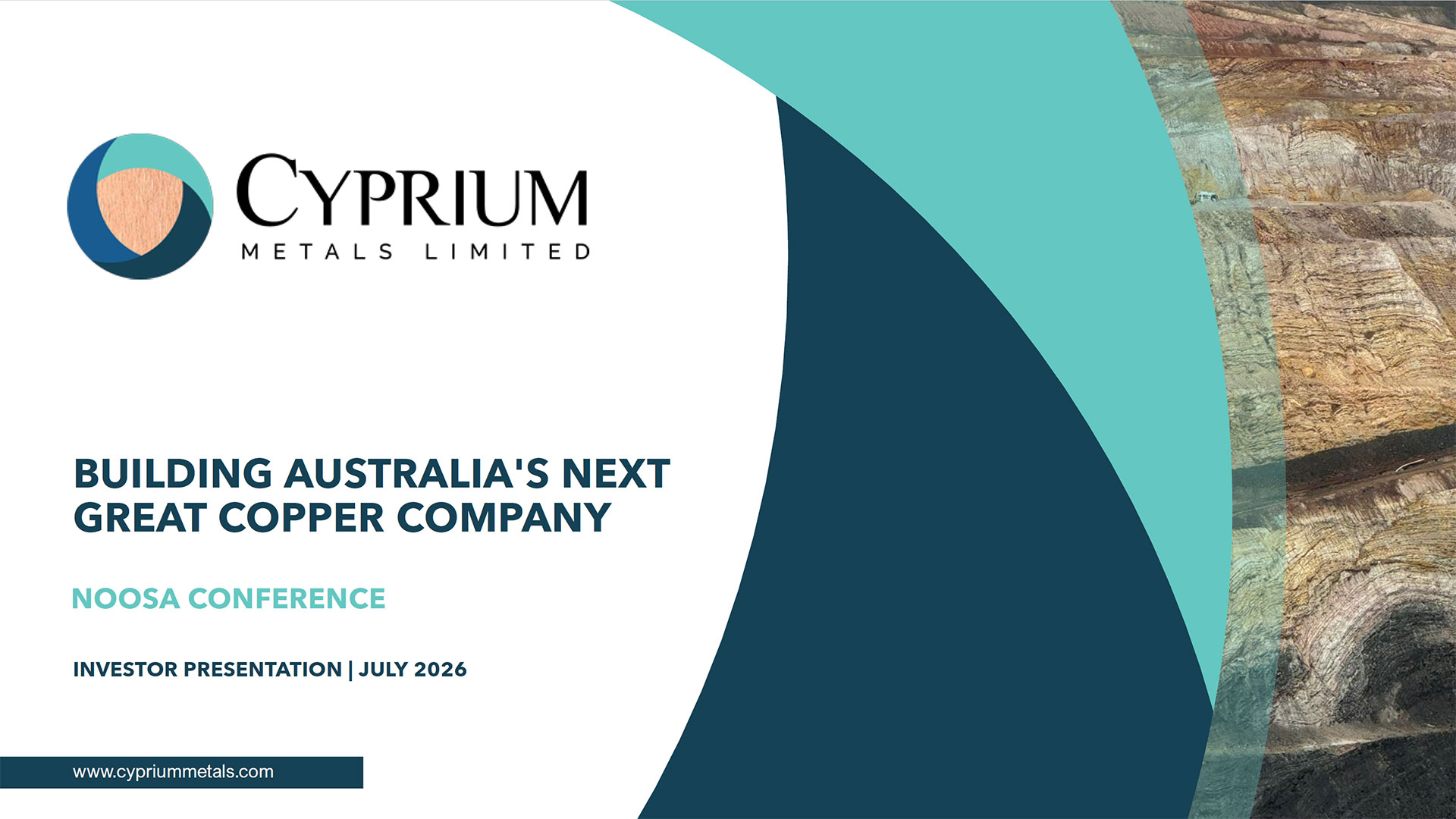 Noosa Mining Conference Presentation – Updated